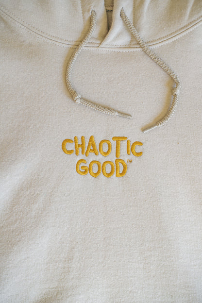 Chaotic Good Embroidered Unisex Hoodie