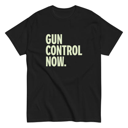 Gun Control Now Unisex tee