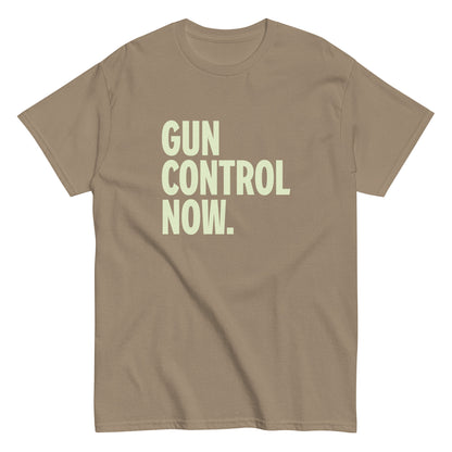 Gun Control Now Unisex tee