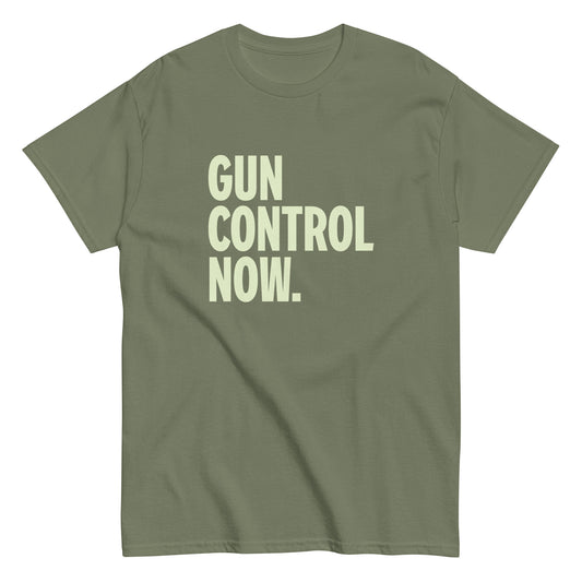 Gun Control Now Unisex tee