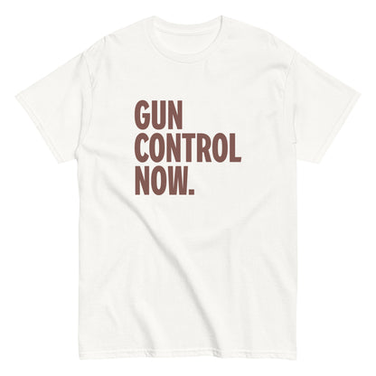 Gun Control Now Unisex tee