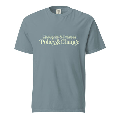 Policy & Change Unisex Comfort Colors T-Shirt